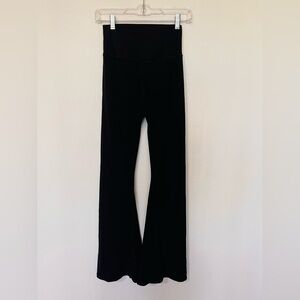 Aerie Real Me Xtra Highwaisted Slit Flare Leggings